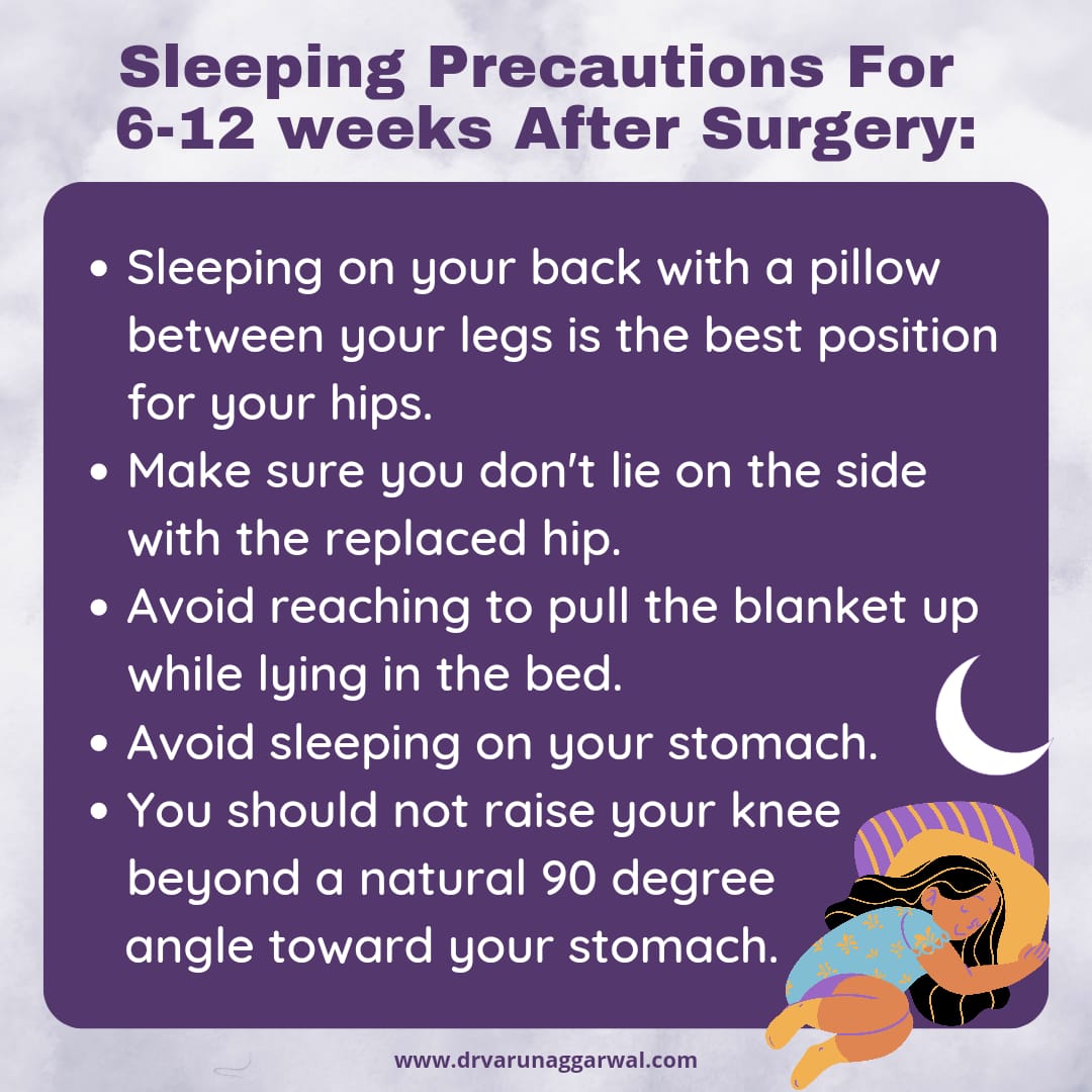 How To Sleep After Hip Replacement